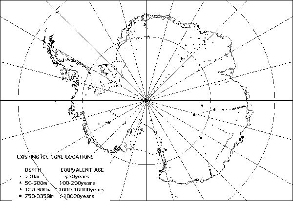 map of spacial distribution