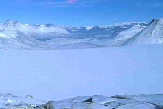 snow and mountains image