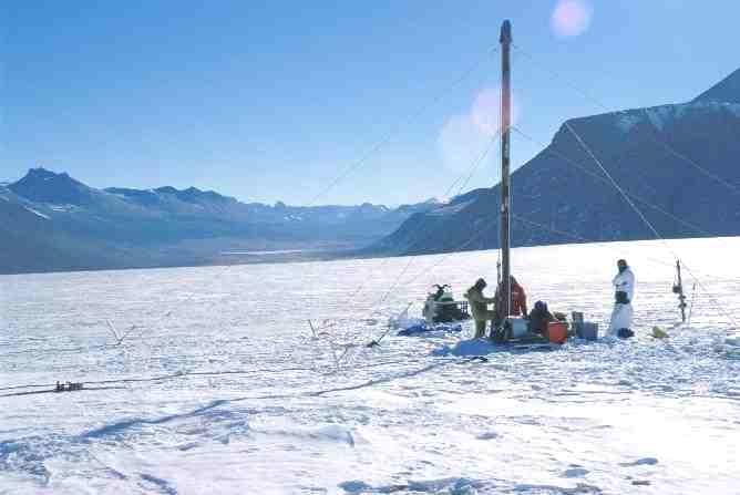 ice core drilling image